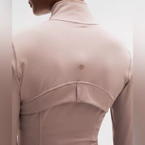 Lululemon Define Cropped Jacket *Nulu | Ashen Rose/Rose Gold/Rose Gold